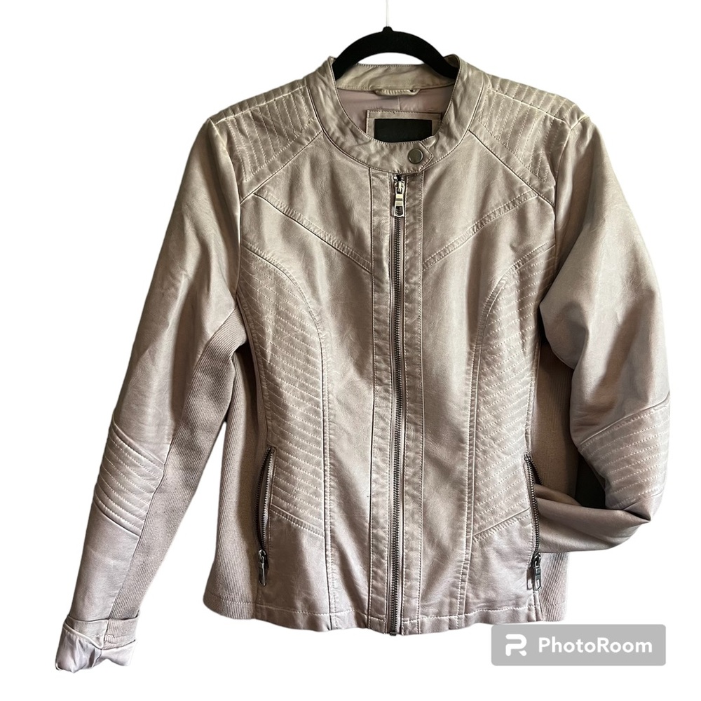 Leather Jacket Size Large